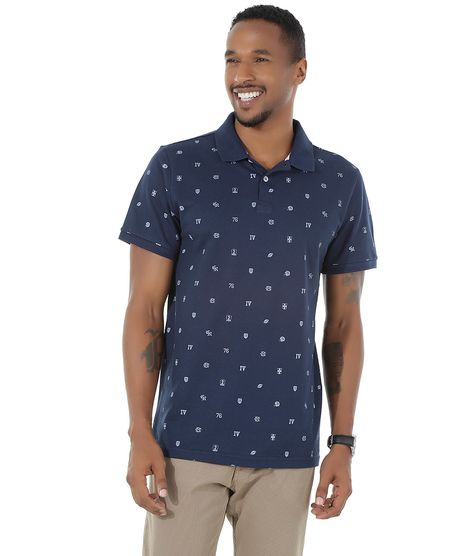 Polo-em-Piquet-Estampada-Azul-Marinho-8514515-Azul_Marinho_1