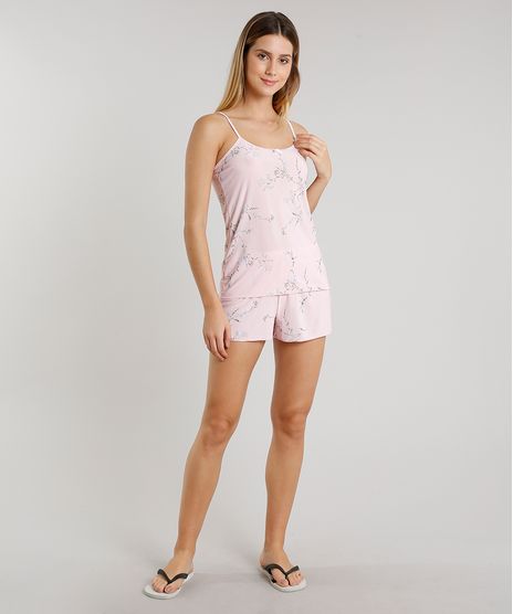 Short-Doll-Feminino-Estampado-Floral-Alca-Fina--Rosa-Claro-9550538-Rosa_Claro_1