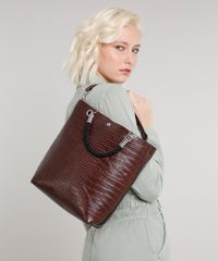 Bolsa-Feminina-Tote-Media-Croco-com-Alca-Transversal-Removivel-Marrom-9505290-Marrom_2