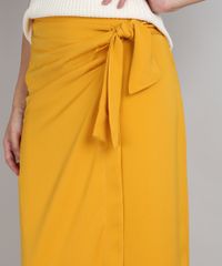 Saia-Feminina-Midi-Envelope-com-Amarracao-Mostarda-9559248-Mostarda_4