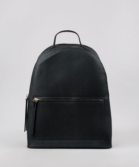 Mochila-Feminina-Grande-Texturizada-com-Bolsos-Preta-9505300-Preto_1 Mochila-Feminina-Grande-Texturizada-com-Bolsos-Preta-9505300-Preto_1