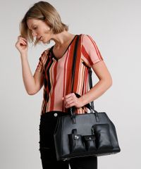 Bolsa-Feminina-Shoulder-Grande-com-Bolsos-Preta-9505297-Preto_2