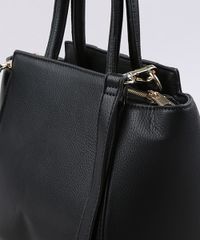 Bolsa-Feminina-com-Estampa-Geometrica-Alca-Transversal-Removivel--Preta-9504628-Preto_5