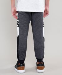 Calca-Infantil-Jogger-em-Moletom-com-Faixa-Lateral--Cinza-Mescla-Escuro-9457019-Cinza_Mescla_Escuro_2 Calca-Infantil-Jogger-em-Moletom-com-Faixa-Lateral--Cinza-Mescla-Escuro-9457019-Cinza_Mescla_Escuro_2