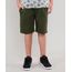 Bermuda-Infantil-Basica-em-Moletom-com-Bolsos-Verde-Militar-9552521-Verde_Militar_1