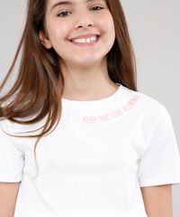 Blusa-Infantil--Keep-the-Love-Flowing--com-Bordado-Manga-Curta-Off-White-9654633-Off_White_4