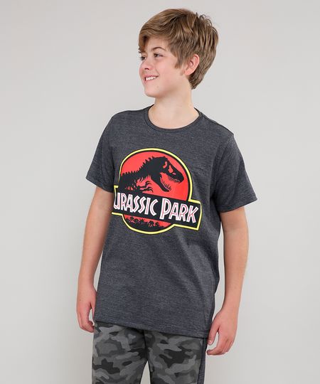 Camiseta-Infantil-Jurassic-Park-Manga-Curta-Gola-Careca--Cinza-Mescla-Escuro-8484879-Cinza_Mescla_Escuro_1 Camiseta-Infantil-Jurassic-Park-Manga-Curta-Gola-Careca--Cinza-Mescla-Escuro-8484879-Cinza_Mescla_Escuro_1