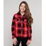 Camisa-Infantil-Estampada-Xadrez-com-Bolsos-Manga-Longa-Vermelha-9402504-Vermelho_1