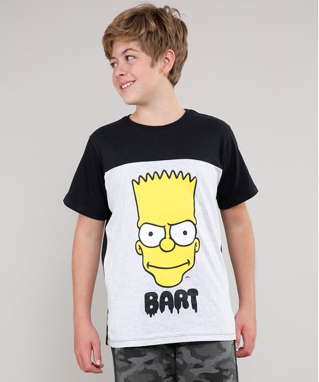 Camiseta-Infantil-Bart-Simpsons-com-Recorte-Manga-Curta--Preta-9541792-Preto_1