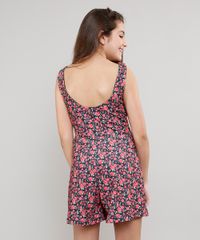 Macaquinho-Infantil-Estampado-Floral-Sem-Manga-Preto-9578547-Preto_2