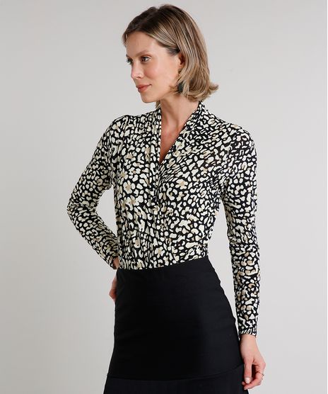 Body-Feminino-Transpassado-Estampado-Animal-Print-Manga-Longa-Decote-V-Preto-9609269-Preto_1