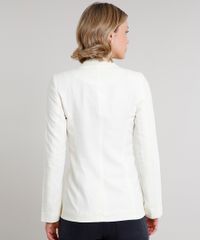 Blazer-Feminino-Longo-em-Linho-com-Bolsos-Bege-Claro-9566425-Bege_Claro_2