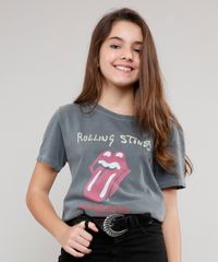 Blusa-Infantil-The-Rolling-Stones-Manga-Curta-Chumbo-9616340-Chumbo_1 Blusa-Infantil-The-Rolling-Stones-Manga-Curta-Chumbo-9616340-Chumbo_1