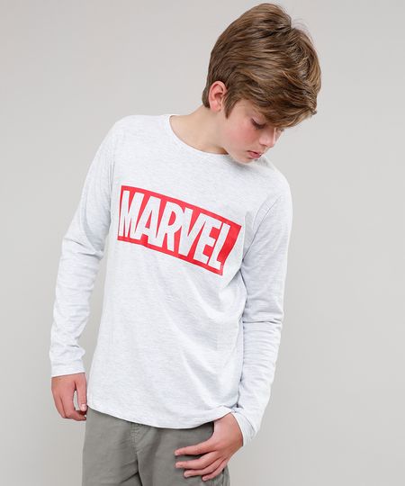 Camiseta-Infantil-Marvel-Manga-Longa-Gola-Careca-Cinza-Mescla-Claro-9542411-Cinza_Mescla_Claro_1 Camiseta-Infantil-Marvel-Manga-Longa-Gola-Careca-Cinza-Mescla-Claro-9542411-Cinza_Mescla_Claro_1