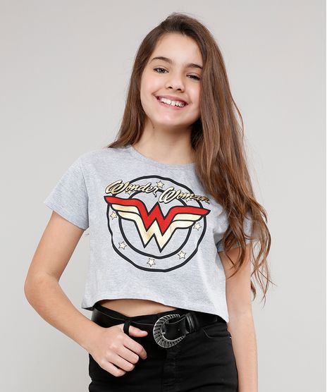 Blusa-Infantil-Cropped-Mulher-Maravilha-Metalizada-Manga-Curta-Decote-Redondo-Cinza-Mescla-9551799-Cinza_Mescla_1