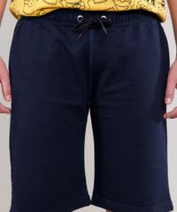 Bermuda-Infantil-Basica-em-Moletom-com-Bolsos-Azul-Marinho-9552521-Azul_Marinho_4