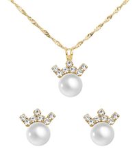 Kit-de-Relogio-Analogico-Champion-Feminino---Brinco---Colar---CN28339W-Dourado-9689050-Dourado_2