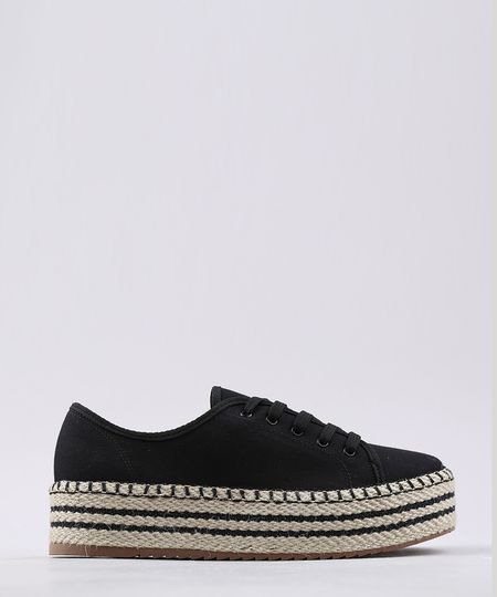 Tenis-Feminino-Beira-Rio-Flatform-em-Lona-com-Corda--Preto-9666927-Preto_1