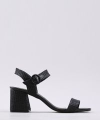Sandalia-Feminina-Oneself-Texturizada-Salto-Quadrado-Preta-9650990-Preto_1
