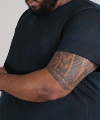Camiseta-Masculina-Plus-Size-Estampada-Manga-Curta-Gola-Careca-Azul-Escuro-9699530-Azul_Escuro_4