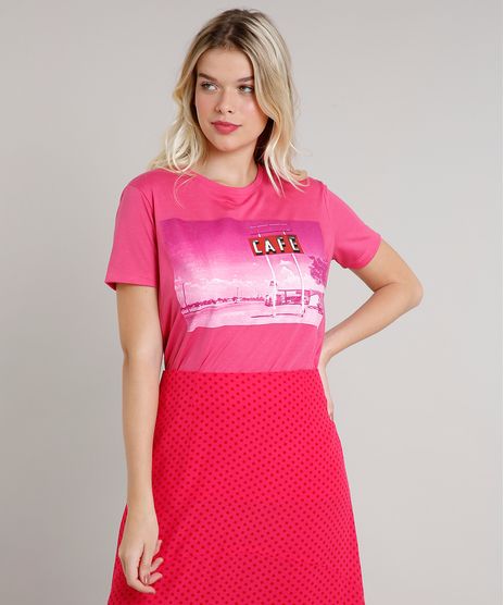 T-Shirt-Feminina-Mindset--Cafe--Manga-Curta-Decote-Redondo-Pink-9722992-Pink_1