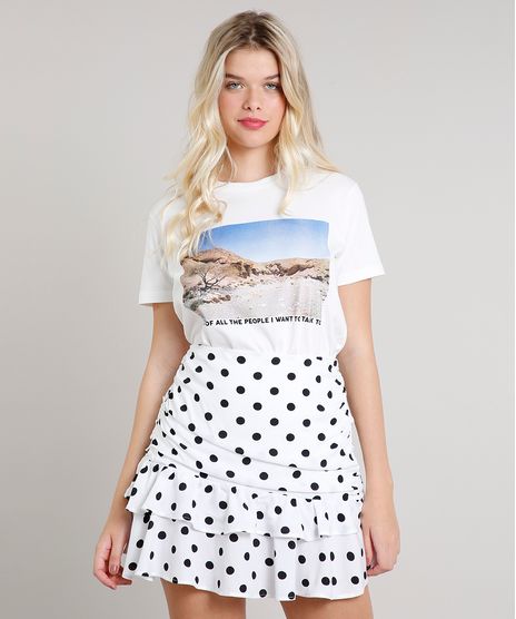 T-Shirt-Feminina-Mindset--People-I-Want-to-Talk--Manga-Curta-Decote-Redondo-Branca-9722991-Branco_1