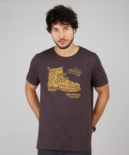 Camiseta-Masculina---The-Mountains--Manga-Curta-Gola-Careca-Vinho-9447385-Vinho_1_1