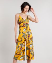 Macacao-Feminino-Pantacourt-Estampado-Floral-Alca-Fina-Mostarda-9572248-Mostarda_1