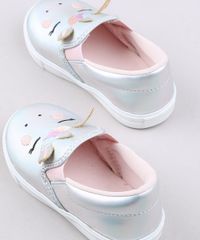 Tenis-Infantil-Slip-On-Unicornio-Holografico-Prateado-9663458-Prateado_5