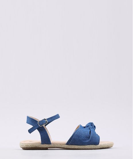 Rasteira-Infantil-em-Jeans-com-Laco-e-Corda-Azul-Escuro-9710106-Azul_Escuro_1