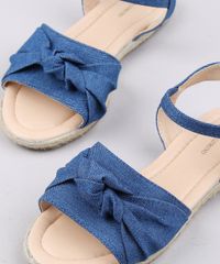 Rasteira-Infantil-em-Jeans-com-Laco-e-Corda-Azul-Escuro-9710106-Azul_Escuro_6