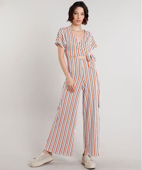 Macacao-Feminino-Transpassado-Listrado-com-Vazado-Manga-Curta-Off-White-9635543-Off_White_1