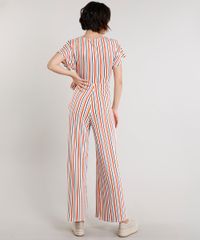Macacao-Feminino-Transpassado-Listrado-com-Vazado-Manga-Curta-Off-White-9635543-Off_White_2