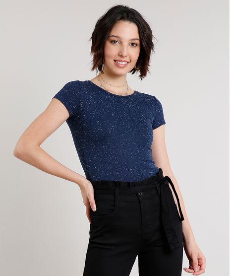 Blusa-Feminina-Basica-Botone-Manga-Curta-Decote-Redondo-Azul-Marinho-1-9278286-Azul_Marinho_1_1