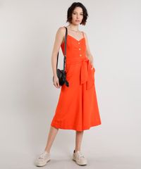 Macacao-Feminino-Pantacourt-Amplo-com-Linho-Alcas-Finas-Laranja-9513568-Laranja_3
