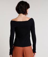 Blusa-Feminina-Canelada-Manga-Longa-Decote-Princesa-Preta-9629346-Preto_2