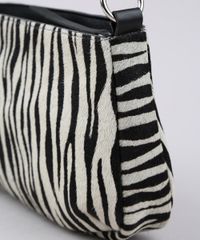 Bolsa-Feminina-Mindset-Baguete-Media-Estampada-Animal-Print-com-Pelo-em-Couro-Off-White-9725333-Off_White_5