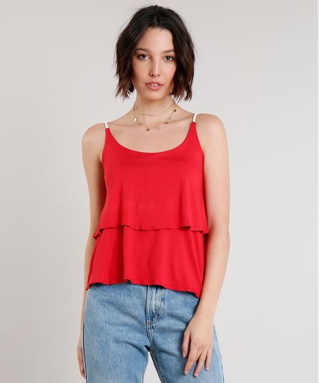 Regata-Feminina-com-Babado-Alcas-Finas-em-Corda-Vermelha-9629434-Vermelho_1