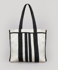Bolsa-Feminina-Mindset-Tote-em-Lona-com-Listras-Bege-Claro-9688656-Bege_Claro_1