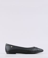 Sapatilha-Feminina-Via-Uno-Bico-Fino-com-Recorte-Croco-Preta-9661756-Preto_1