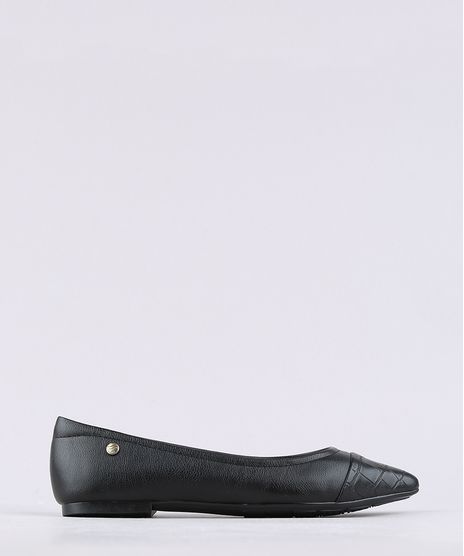 Sapatilha-Feminina-Via-Uno-Bico-Fino-com-Recorte-Croco-Preta-9661756-Preto_1