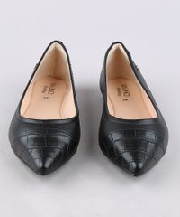 Sapatilha-Feminina-Via-Uno-Bico-Fino-com-Recorte-Croco-Preta-9661756-Preto_4