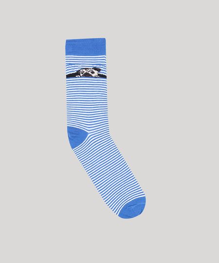 Meia-Masculina-Cano-Alto-Divertida-Listrada-com-Cachorro-Azul-9636338-Azul_1 Meia-Masculina-Cano-Alto-Divertida-Listrada-com-Cachorro-Azul-9636338-Azul_1
