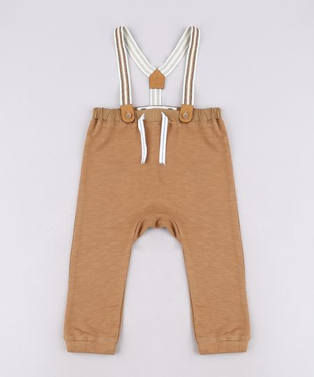Calca-Infantil-Saruel-em-Moletom-com-Suspensorio-Caramelo-9574530-Caramelo_1 Calca-Infantil-Saruel-em-Moletom-com-Suspensorio-Caramelo-9574530-Caramelo_1