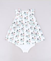 Vestido-Infantil-Estampado-de-Passaros-com-Babados-Sem-Manga---Calcinha-Off-White-9566015-Off_White_1