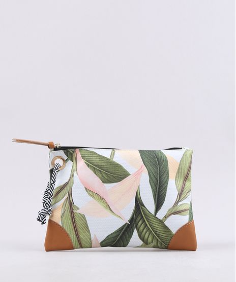 Necessaire-Feminina-Estampada-de-Folhagem-Off-White-9645165-Off_White_1