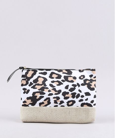 Necessaire-Feminina-Estampada-Animal-Print-com-Corda-Branca-9654119-Branco_1