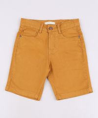 Bermuda-de-Sarja-Infantil-Caramelo-9641333-Caramelo_1