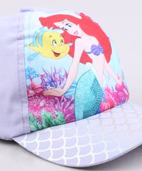 Bone-Infantil-Aba-Curva-Pequena-Sereia-Ariel-Lilas-9664446-Lilas_2