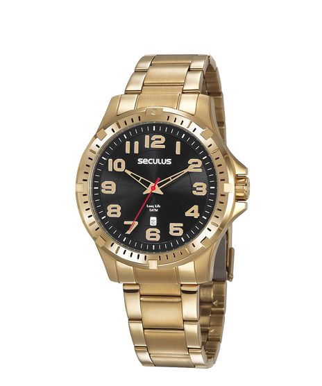 Kit-de-Relogio-Analogico-Seculus-Masculino---Pulseira---20787GPSVDA3K--Dourado-9709688-Dourado_1